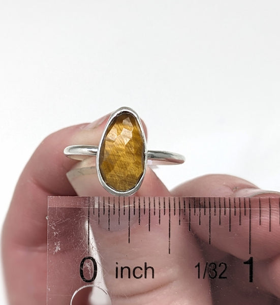 Tigers Eye Stacking Ring Size 9.5