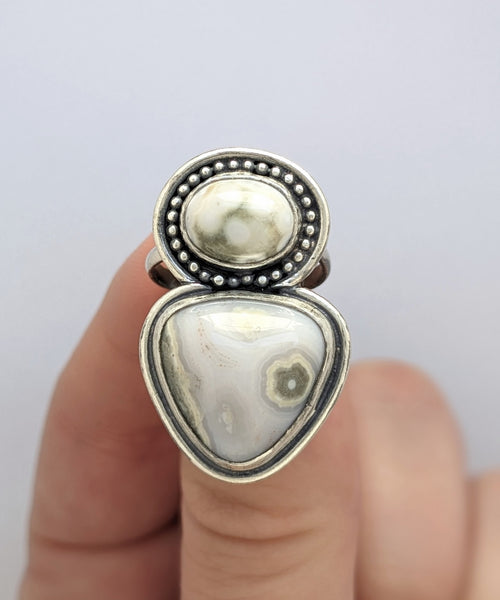 Ocean Jasper Ring, Size 5