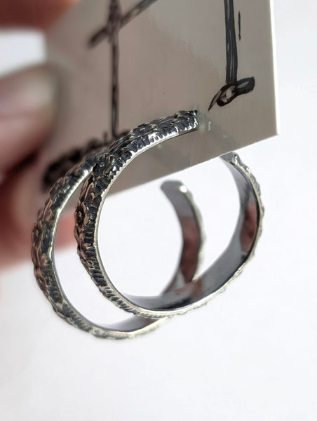 Sterling Silver Hoop Earrings