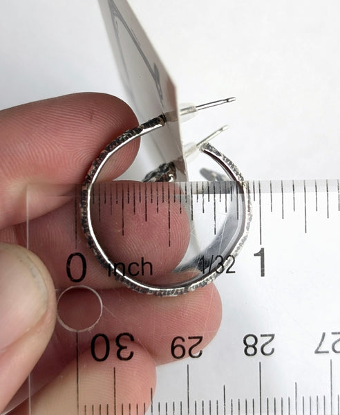 Sterling Silver Hoop Earrings