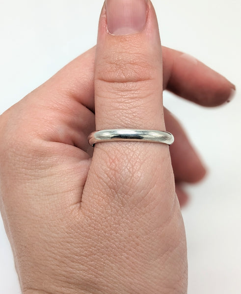 Sterling Silver Wedding Ring