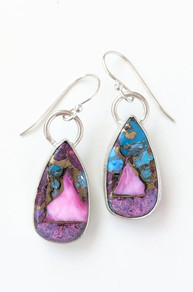 Mosaic Turquoise Earrings