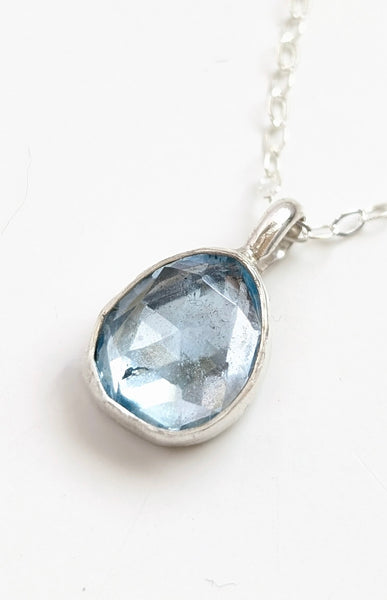 Blue Topaz Necklace