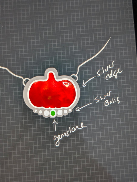 Custom Pumpkin Necklace