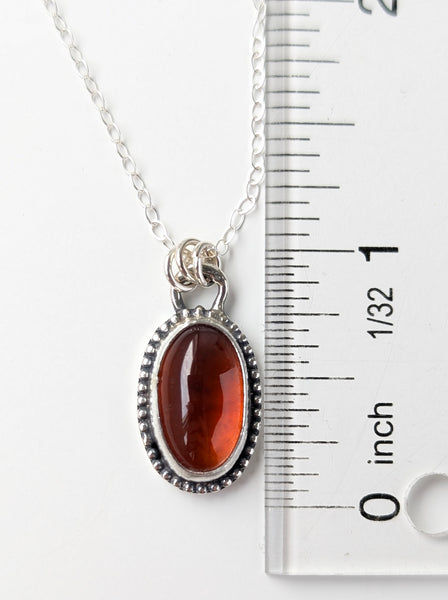 Hessonite Garnet Necklace
