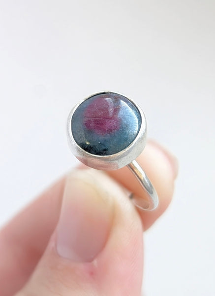 Ruby Kyanite Ring, Size 7.5