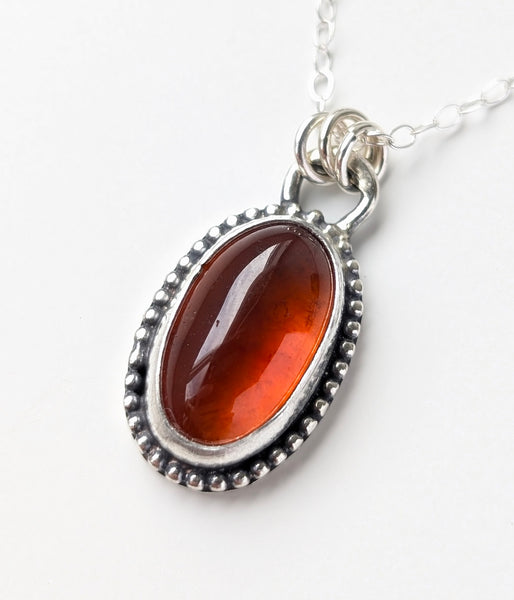 Hessonite Garnet Necklace