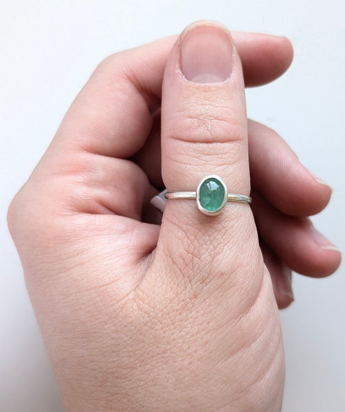 Emerald Ring,Size 8