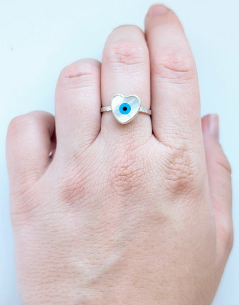 Mother of Pearl Ring, Size 7