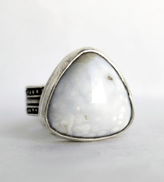 Ocean Jasper Ring, Size 5