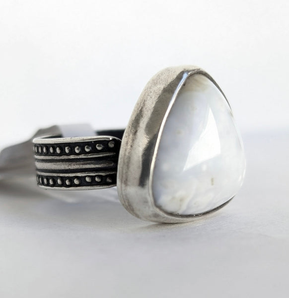 Ocean Jasper Ring, Size 5