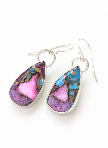 Mosaic Turquoise Earrings