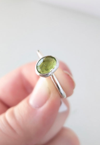 Peridot Ring, Size 10.5