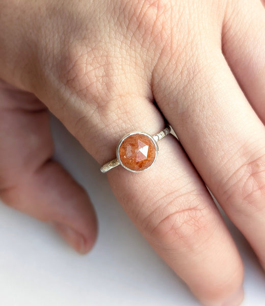 Sunstone Ring Size 7