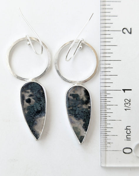 Moss Agate Earrings