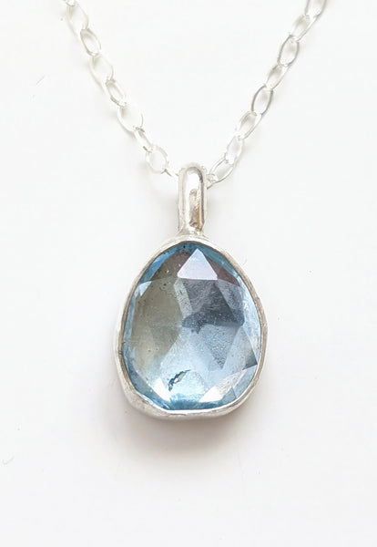 Blue Topaz Necklace