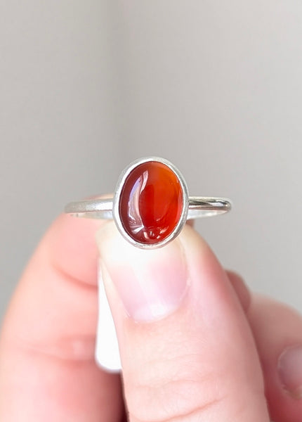 Carnelian Ring, Size 10