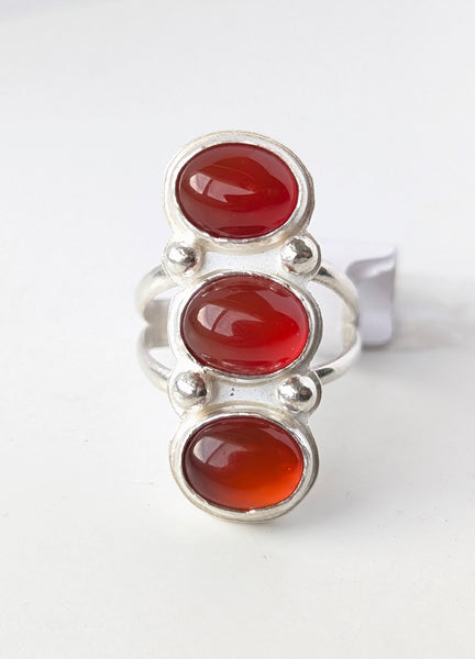 Carnelian Ring, Size 7.5