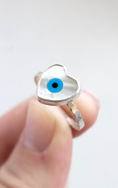 Mother of Pearl Ring, Size 7