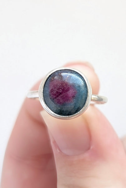 Ruby Kyanite Ring, Size 7.5