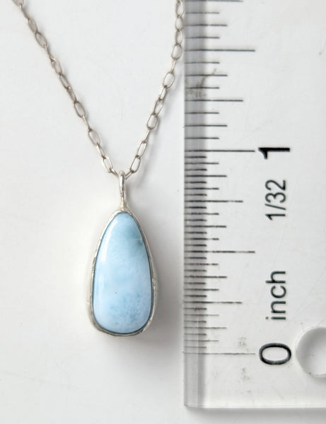 Larimar Drop Necklace