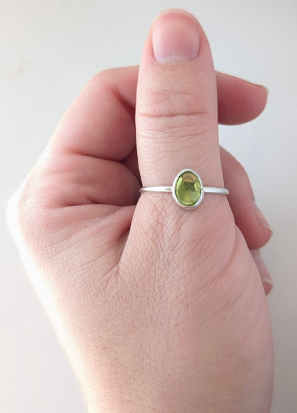Peridot Ring, Size 10.5