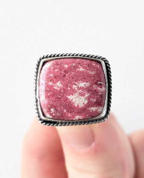 Thulite Ring Size 9.5