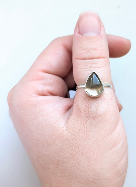 Smoky Quartz Ring, Size 7.5