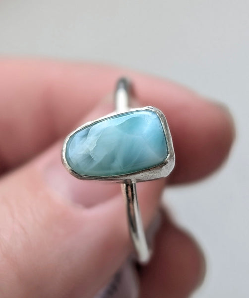 Larimar Ring, Size 10.5