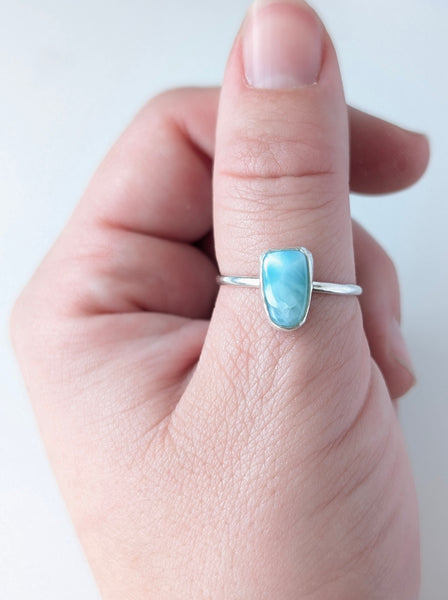 Larimar Ring, Size 10.5