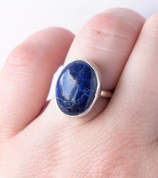 Lapis Lazuli Ring Size 5.5