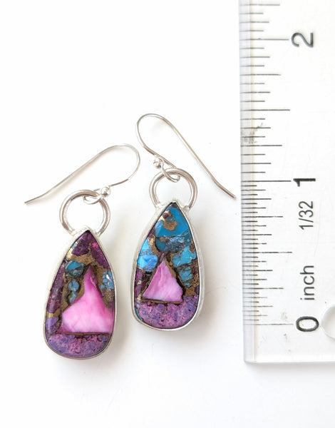 Mosaic Turquoise Earrings