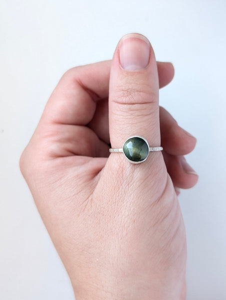 Cats Eye Ring, Size 8.5