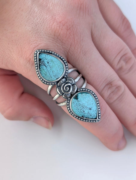 Turquoise Ring, Size 8.5