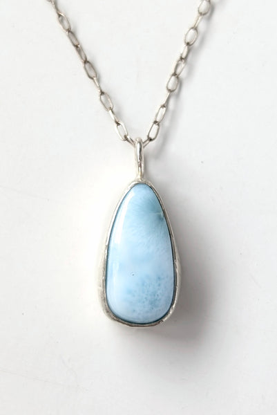 Larimar Drop Necklace