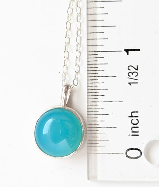 Caribbean Chalcedony Necklace