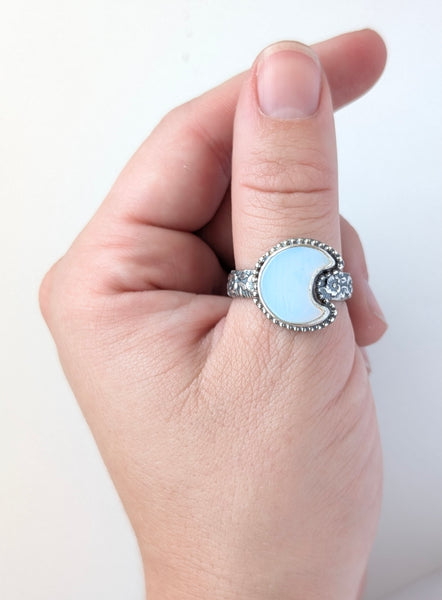 Opalite Ring, Size 10.5