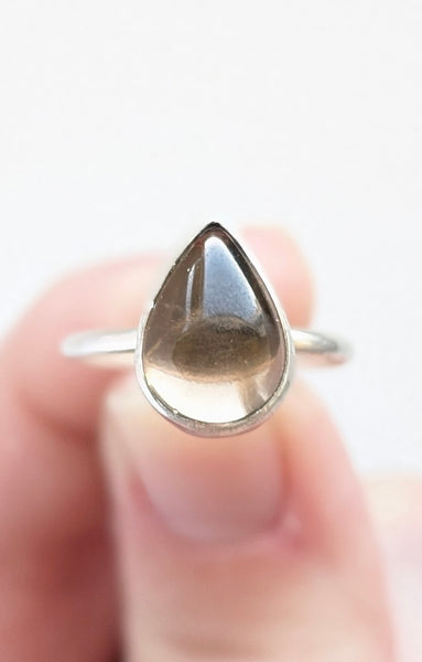 Smoky Quartz Ring, Size 7.5