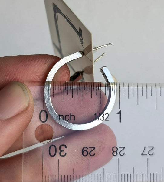 Sterling Silver Hoop Earrings