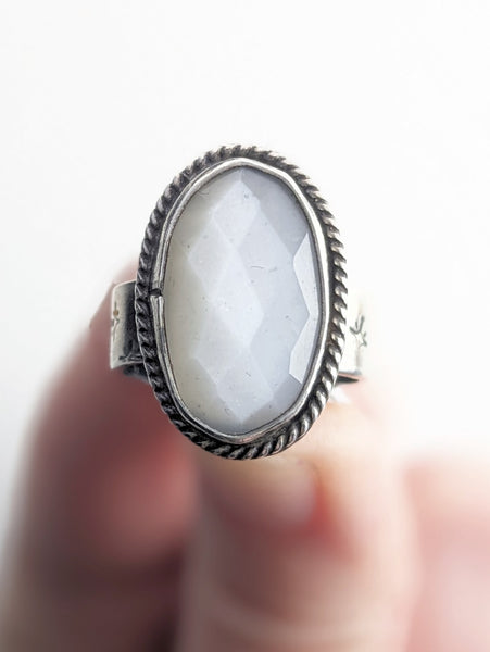 Moonstone Ring Size 6.5