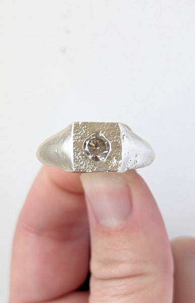 Casted CZ Ring, Size 9