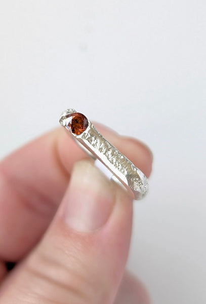 Casted CZ Ring, Size 4