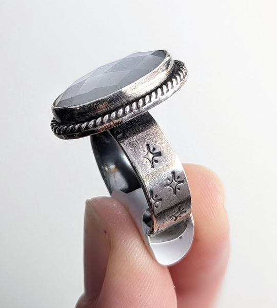 Moonstone Ring Size 6.5