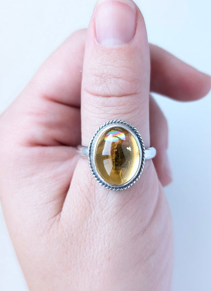 Citrine Ring, Size 10.5