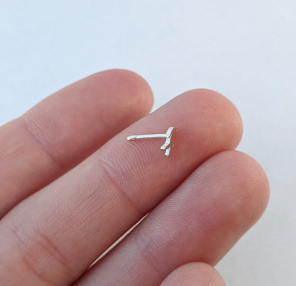 Sterling Silver Sasquatch Nose Stud