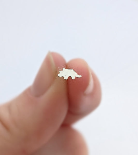 Triceratops Nose Stud