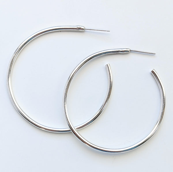 Sterling Silver Hoop Earrings