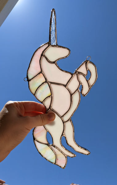 Stained Glass Unicorn