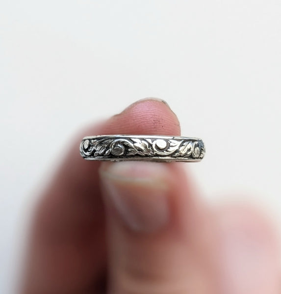 Sterling Silver Swirl Ring