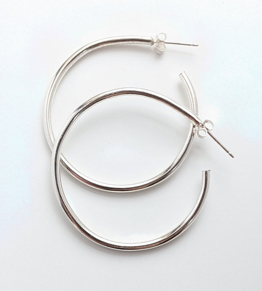 Sterling Silver Hoop Earrings